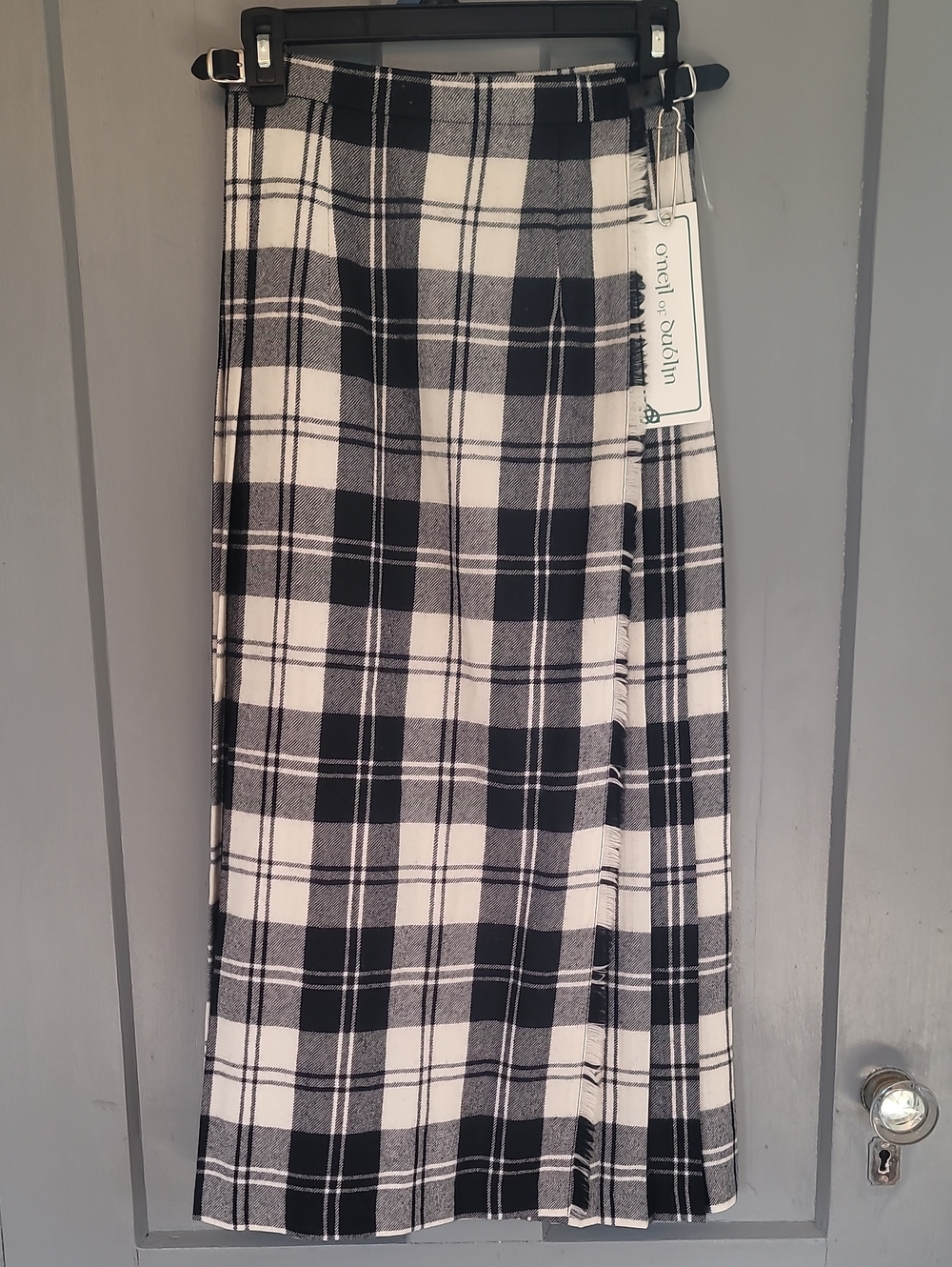 O'neill Of Dublin Plaid Irish Skirt